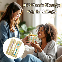 50Pcs PP Plastic Watchband Storage Resealable Bags&nbsp;ABAG-TADJ0003-01A