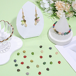 100Pcs Glass Beads&nbsp;LAMP-SC0001-92