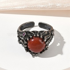 Natural & Synthetic Gemstone Cuff Rings&nbsp;G-H332-14AS