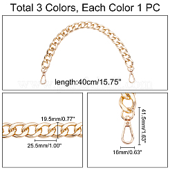 Aluminum Chain Bag Handles&nbsp;ALUM-PH0003-16