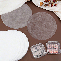 200Pcs Sponge Nail Dust Collector Filter Paper&nbsp;AJEW-GF0015-47A
