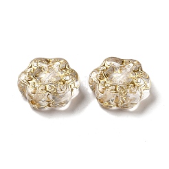 Transparent Plating Acrylic Beads&nbsp;OACR-L013-028
