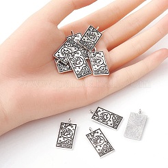 10Pcs Tibetan Style Alloy Pendants&nbsp;TARO-YW0001-01