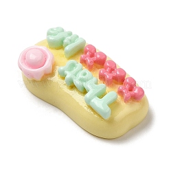Opaque Resin Cabochons&nbsp;RESI-K026-01D