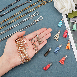 Iron Bag Strap Chains&nbsp;DIY-PH0004-47