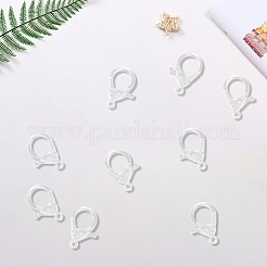 100Pcs Plastic Lobster Claw Clasps&nbsp;KY-SC0002-38