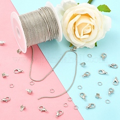 DIY Chains Bracelet Necklace Making Kit&nbsp;DIY-YW0005-83P