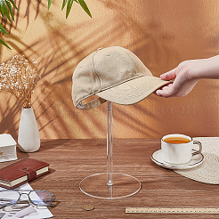 Acrylic Hat/Wig Display&nbsp;ODIS-WH0079-032B-01