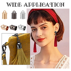 30 sets 3 Colors Zinc Alloy Cord Ends&nbsp;FIND-WR0007-04