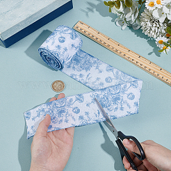 Polyester Satin Ribbon&nbsp;SRIB-WH0001-06B