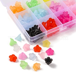 144Pcs 12 Colors Opaque Acrylic Beads&nbsp;SACR-YW0001-46