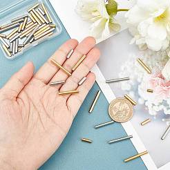 60Pcs 5 Style 304 Stainless Steel Tube Beads&nbsp;STAS-DC0005-89