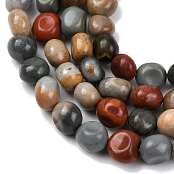 Natural Ocean Jasper Beads Strands&nbsp;G-G146-A12-01A