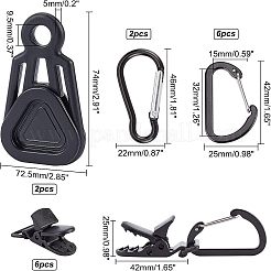 Plastic & Aluminium Alloy Tarp Clips&nbsp;TOOL-FH0001-19