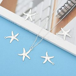 Starfish Brass Pendants&nbsp;X-KK-L134-11S