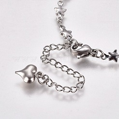 Tarnish Resistant 304 Stainless Steel Bracelet Making&nbsp;STAS-L248-008P