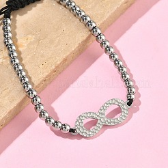 304 Stainless Steel Infinity Link Bracelets&nbsp;BJEW-F534-01P