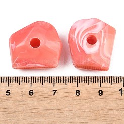 Opaque Acrylic European Beads&nbsp;OACR-G064-03