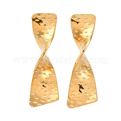 304 Stainless Steel Twist Stud Earrings&nbsp;EJEW-Z114-02G