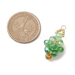 Glass Christmas Tree Pendants&nbsp;PALLOY-MZ00976-02