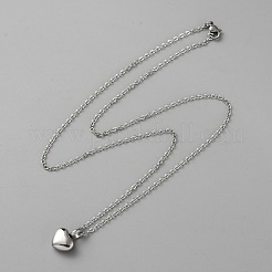 Non-Tarnish 304 Stainless Steel Urn Ashes Necklaces&nbsp;NJEW-WH20001-03P