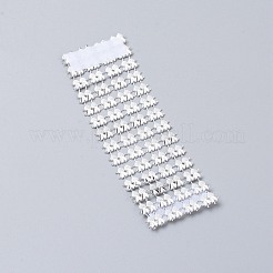 Plastic Rhinestone with Polyester Napkin Holder Adornment&nbsp;AJEW-WH0183-13A