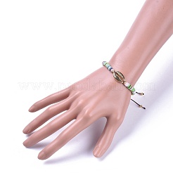 Nylon Thread Braided Beads Bracelets&nbsp;BJEW-JB04553-01