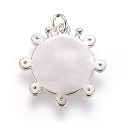 Brass Pendants&nbsp;ZIRC-G150-02P