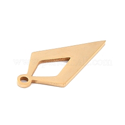 Ion Plating(IP) 201 Stainless Steel Pendants&nbsp;STAS-K003-14G-03