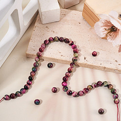 1 Strand Natural Tiger Eye Beads Strands&nbsp;G-TA0002-70A