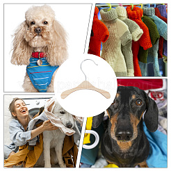 10Pcs 3 Styles Wood Clothes Hanger for Dog Cat&nbsp;AJEW-DR0001-09