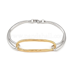 304 Stainless Steel Bangles&nbsp;BJEW-C129-01GP