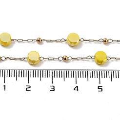 Ion Plating(IP) 304 Stainless Steel Handmade Beaded Chain&nbsp;CHS-K019-03G-04