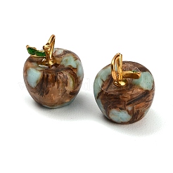 Synthetic Aqua Terra Jasper Pendants&nbsp;GG-CBAA20A-07G-02