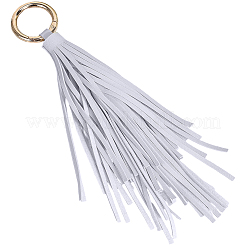 1Pc PU Leather Tassel Pendant Keychains&nbsp;FIND-CL0002-41B
