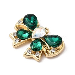 Alloy Rhinestone Pendants&nbsp;FIND-H055-06G