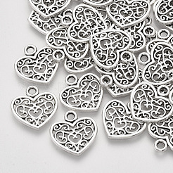 Tibetan Style Alloy Charms&nbsp;X-TIBEP-S319-005AS-RS