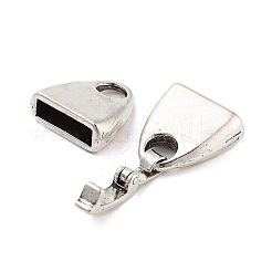 Tibetan Style Alloy Fold Over Clasps&nbsp;TIBE-R308-05AS-RS
