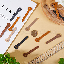 24Pcs Cowhide Zipper Puller Head&nbsp;PURS-GF0001-09B