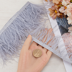 2M Fashion Ostrich Feather Trimming&nbsp;DIY-GF0009-50B