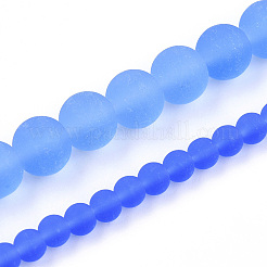 Transparent Glass Beads Strands&nbsp;GLAA-T032-T4mm-MD04