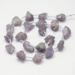 Natural Amethyst Bead Strands&nbsp;G-G937-M-04