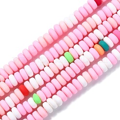 Handmade Polymer Clay Beads Strands&nbsp;CLAY-N008-008N