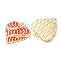 Alloy Enamel Pendants&nbsp;AL-CBA7256-06G