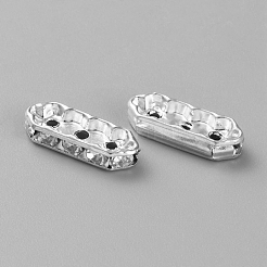 20Pcs Alloy Crystal Rhinestone Spacer Bars&nbsp;FIND-WH20003-27S