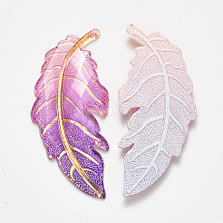 Transparent Acrylic Big Pendants&nbsp;X-TACR-R140-03C