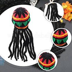 Hallowmas Acrylic Fibers Hair Braiding Hat&nbsp;OHAR-WH20012-06