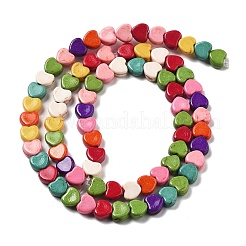 Synthetic Turquoise Beads Strands&nbsp;G-B140-H01