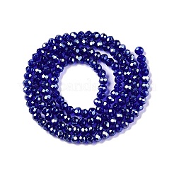 Electroplate Glass Beads Strands&nbsp;EGLA-A044-T2mm-A06