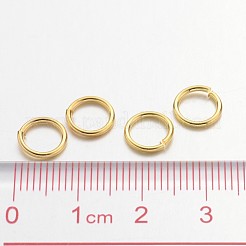 Brass Open Jump Rings&nbsp;JRC8MM-G